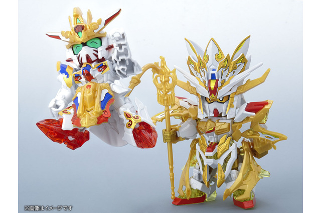 SDガンダム「復活の悟空インパルスガンダム＆三蔵ストライクフリーダム セット」が11月25日発売！「輝羅鋼物語」で活躍する2機が一緒に 画像