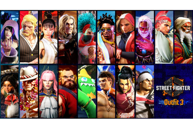 春麗はメイクがちょっと違う、キンバリーは腰に「金貼」など―『スト6』Outfit3の制作秘話が順次公開中 画像