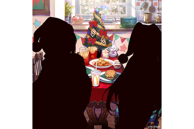 『FGO』マクドナルド、コカ・コーラとのコラボクリスマスキャンペーン開催決定!サンタ衣装のキャラシルエットも… 画像