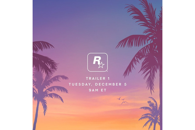 『GTA』シリーズ最新作1stトレイラー日本時間12月5日23時に配信決定！ 画像