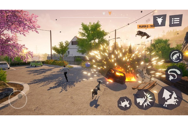 家族団らん中でもヤギ大暴走！人気ヤギシミュ続編『Goat Simulator 3』iOS/Android向けにも配信開始 画像