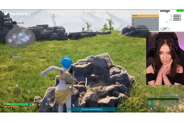 今度の変わり種コントローラーは脳波計！手を一切使わず『パルワールド』をプレイするストリーマー現る 画像