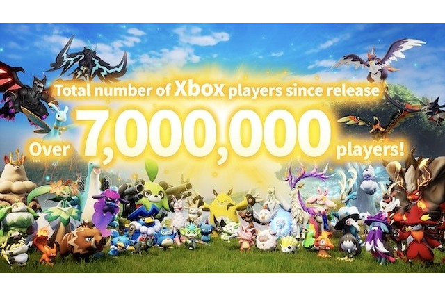 『パルワールド』Xboxでもプレイヤー数700万人超えの偉業達成！リリース2週間で総プレイヤー数は1,900万人突破 画像