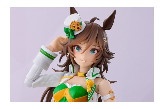『ウマ娘』勝負服姿の「ミスターシービー」がアクションフィギュアに！“コメくいてー顔”など豊富な表情パーツが付属 画像