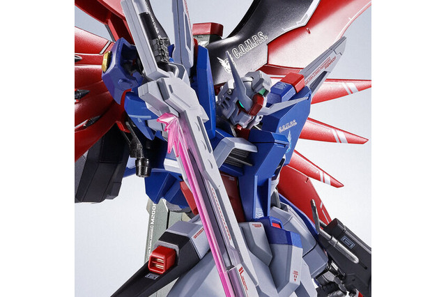 劇場版『ガンダムSEED』より「デスティニーガンダムSpecII」METAL ROBOT魂化！新武装のレールガン付属、全身にはオリジナルマーキングも 画像