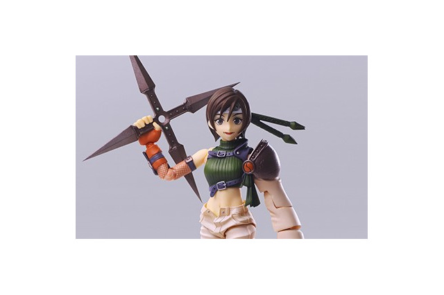 “シュシュシュ！”も再現できる！『FF7』より、懐かしい姿の「ユフィ・キサラギ」がアクションフィギュア化 画像