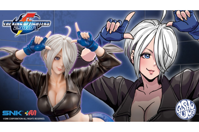 グラマラスな体格でジャケットがパツパツ…!『KOF』シリーズより「アンヘル」が“あの勝利ポーズ”で立体化 画像