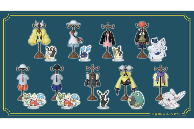 カミツレ、マリィのコスチュームが可愛いフィギュアに！ポケモンのアクリルスタンドもついてくる 画像