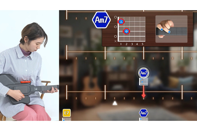 “ギターコントローラー”で練習できちゃう！『GUITAR LIFE -LESSON1-』発表―周辺機器でおなじみ「ホリ」が手掛ける【Nintendo Direct 2024.2.21】 画像
