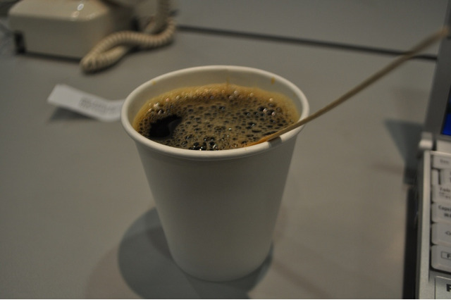 【GDC2010】ランチレポート Vol.5 プレスルームはコーヒー飲み放題! 画像