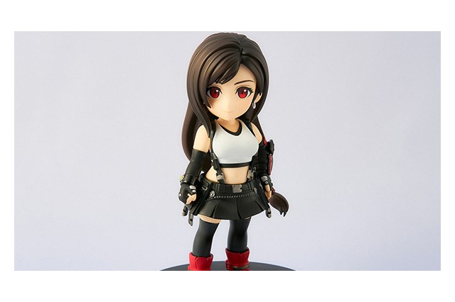 デフォルメされてもティファのプロポーションはバッチリ！『FF7リバース』よりデフォルメフィギュアが新登場！パーツの付け替えで凛々しい表情も再現 画像