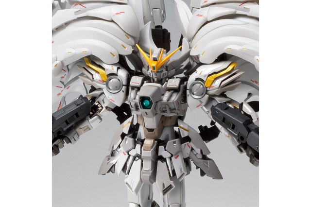 攻守を兼ね備えた6枚の羽根“セラフィムユニット”が大迫力!「ウイングガンダムスノーホワイトプレリュード」が魂ネイションズ15周年を記念して抽選販売へ 画像