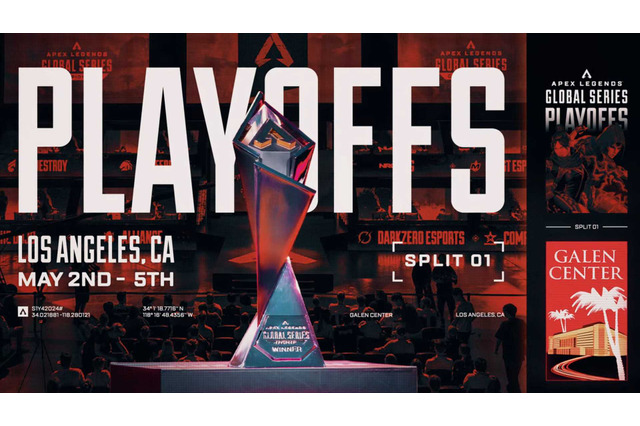 『Apex Legends』世界大会「ALGS 2024 Split 1 Playoffs」がアメリカ・ロサンゼルスで5月2日より開催決定―FNATICやRiddleなど日本チームの活躍に期待 画像