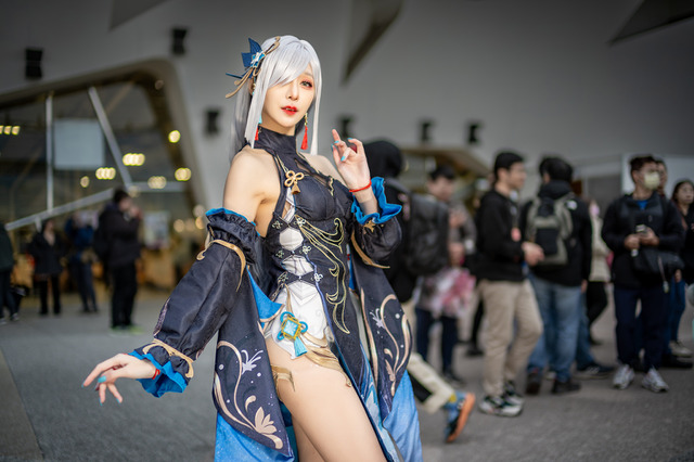 【コスプレ】八頭身の台湾美女が妖艶なチャイナドレス姿を披露!『原神』申鶴のアジアンビューティーっぷりがハンパない【写真12枚】 画像