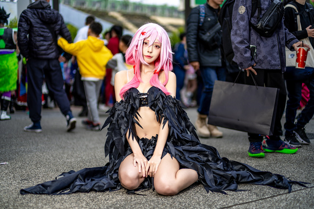 【コスプレ】陶器のような透き通った肌にスラリとした手足の長さ！『ギルティクラウン』の歌姫が台湾に降臨【画像6枚】 画像