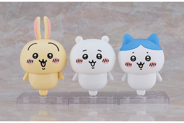 大人気の「ちいかわ」ねんどろいど3商品が再販決定!期間中の予約で確実に入手可能、“イヤッ”や“ハァ?”などセリフプレートも付属 画像