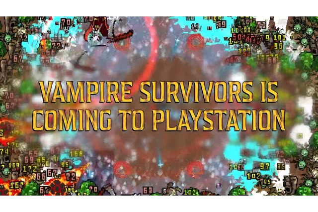 大人気ローグライトアクションPS5/PS4版『Vampire Survivors』2024年夏発売決定＆『魂斗羅』コラボDLC5月9日発売 画像