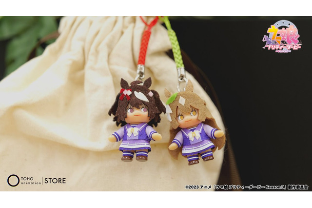 キューピー顔がクセになる…『ウマ娘』キタサトの「コスチュームキューピー」が可愛すぎる!尻尾まで再現された自立するマスコットフィギュア 画像
