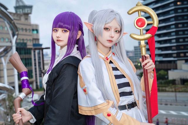 【コスプレ】フリーレンとフェルンのしょんぼりポーズが愛おしい！人気レイヤー・月海つくね＆さら【写真18枚】 画像