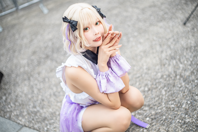 【コスプレ】「ぶいすぽっ!」美女レイヤーによる「胡桃のあ」がスタイル抜群！前はもちろん、横からのアングルも見逃せない【写真10枚】 画像