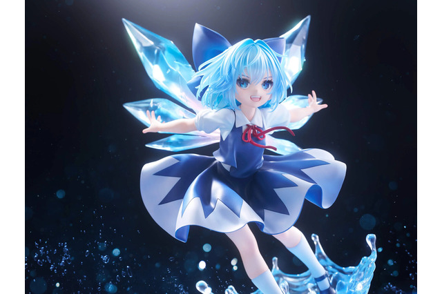 『東方Project』透き通る氷の羽「チルノ」が躍動感溢れるポージングでフィギュア化!はつらつ笑顔で元気いっぱい 画像