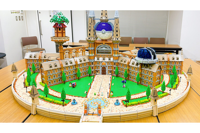 『ポケモンSV』東大レゴ部による「オレンジアカデミー」の制作過程が壮観！どんどん出来上がっていく校舎が見ていて気持ちいい 画像