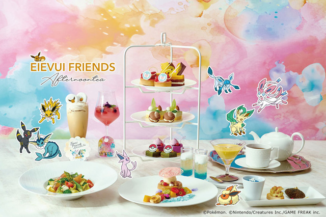 “イーブイフレンズ”に癒され心ときめく非日常体験!『ポケモン』テーマのアフタヌーンティーが全国9都市で開催決定 画像