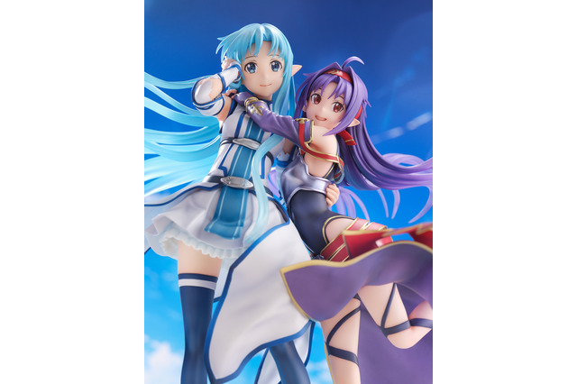 「SAO」アスナ＆ユウキが仲良くじゃれ合う姿を立体化！エフェクトを抑えたシンプルなつくりで飾りやすく 画像