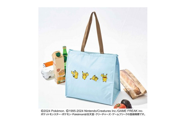 表情豊かなピカチュウが可愛い!こおり&みずタイプのポケモンをデザインした保冷トートバッグが雑誌「smart」の付録に 画像