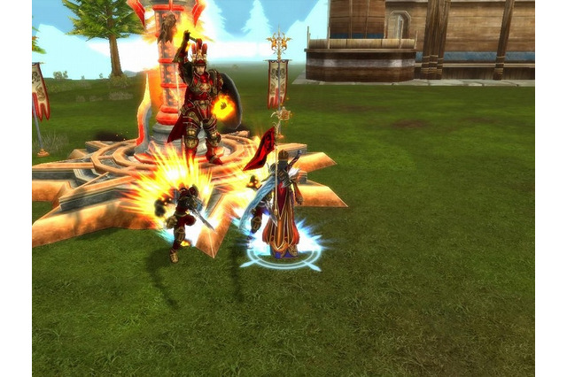 『MysticStone -Runes of Magic-』新感覚大規模戦闘システム「ギルドシージ」を実装！ 画像