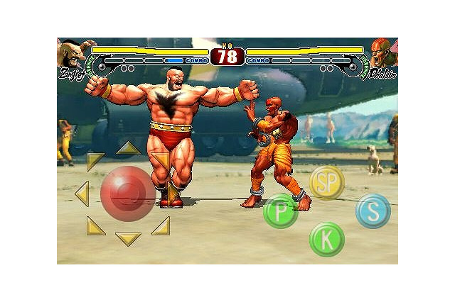 iPhone/iPod Touch版『ストリートファイターIV』ザンギエフ参戦決定！キャミィと同時に登場 画像