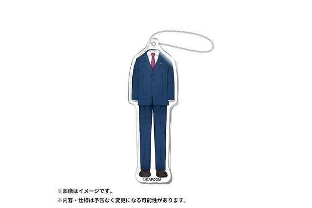 「成歩堂龍一のスーツ」「ナルガS装備」を鞄にぶら下げ！カプコン人気キャラクターたちの“衣装”がアクキーになって登場 画像