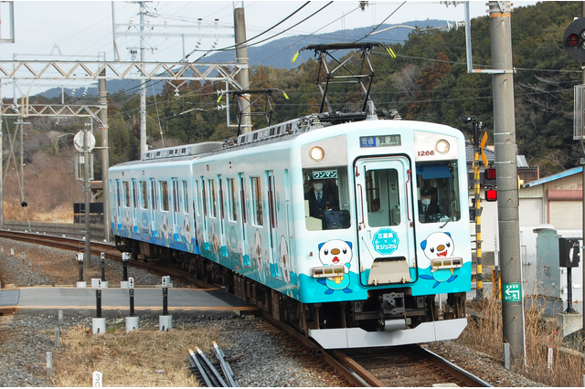 『ポケモン』ラッピング列車「ミジュマルトレイン」が7月18日をもって運行終了ー7月1日より三重県県内3駅で乗車記念ステッカーを配布 画像