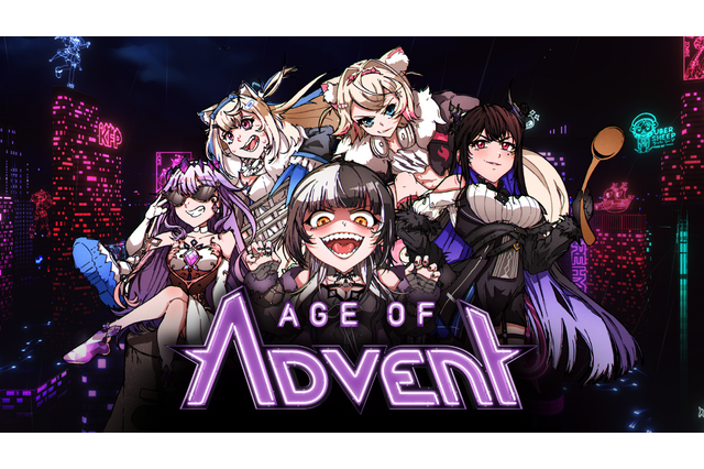 ホロライブ二次創作ブランド「holo Indie」に『Age of Advent』が合流!“Advent”の5人がタクシーで走り回る新ゲーム追加へ 画像