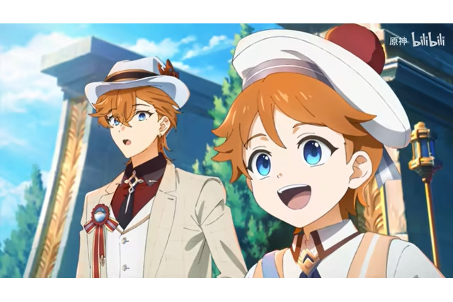 『原神』タルタリヤがフォンテーヌ風の装いに!弟・テウセルとの旅行を描く「特別アニメーション」が中国限定公開 画像