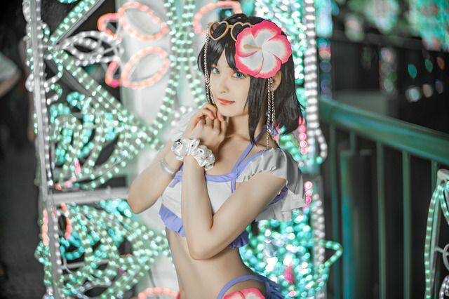 【コスプレ】「戦姫絶唱シンフォギア」小日向未来が水着姿で世界地優しい拳をお見舞い!? 可愛い美女レイヤーを発見【画像7枚】 画像