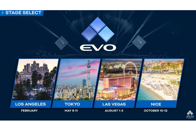 格闘ゲームの祭典「EVO」、2025年はなんと4回も開催!アメリカにフランス、そして日本も 画像