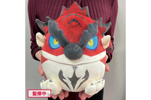 たまご型の「リオレウス」と「フルフル」が可愛い！『モンハン』よりフワフワもちもち触感で抱きごこちの良いぬいぐるみが予約受付中 画像