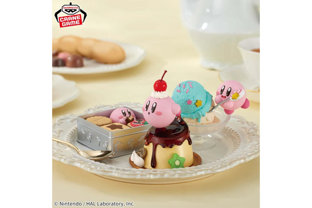 クッキーをつまみ食いするカービィが可愛すぎる…!『星のカービィ』手のひらサイズフィギュア全3種がプライズ展開 画像