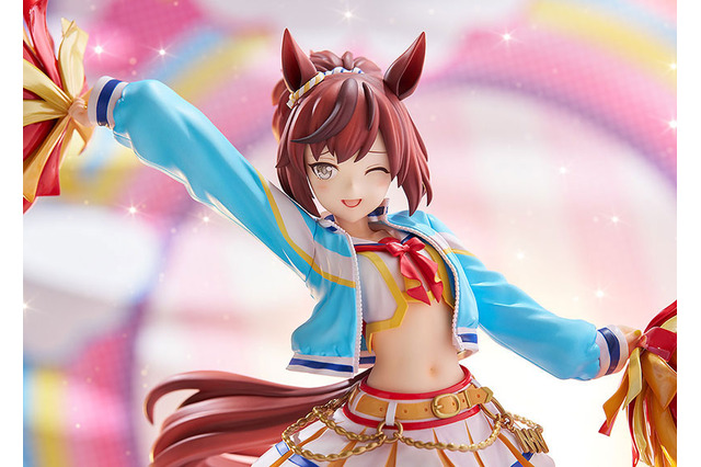 『ウマ娘』大胆なヘソ出しチア衣装の「ナイスネイチャ」フィギュア、予約締切が迫る！照れ笑いを浮かべながらも「元気出るかなぁ～…いや出ろ！」 画像