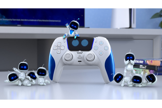 タッチパッドの「目」が可愛い！PS5『アストロボット』デザインのDualSenseコントローラー発売決定 画像