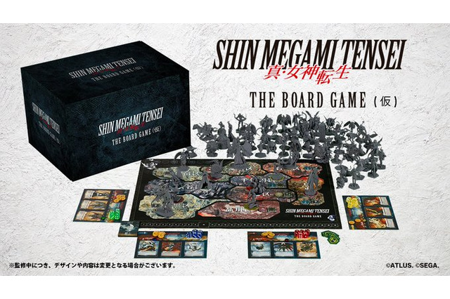 『真・女神転生』シリーズの本格ボードゲームがキックスターターで始動！開発中の悪魔フィギュア72体が「Gen con」にてお披露目へ 画像