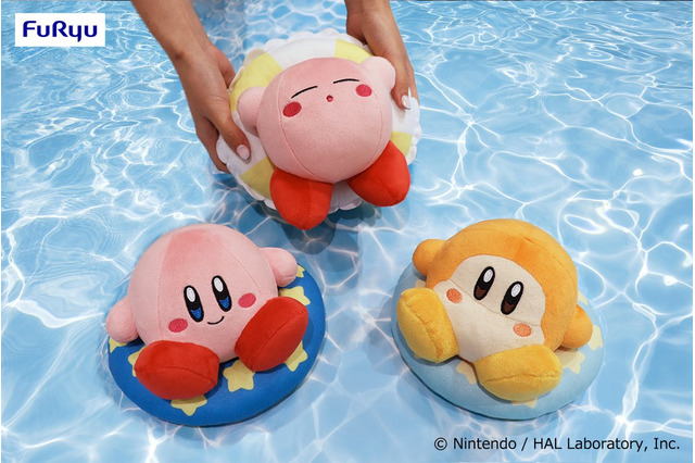夏らしい『星のカービィ』新作ぬいぐるみがプライズ展開!浮き輪にのってプカプカ遊ぶ姿に癒される 画像