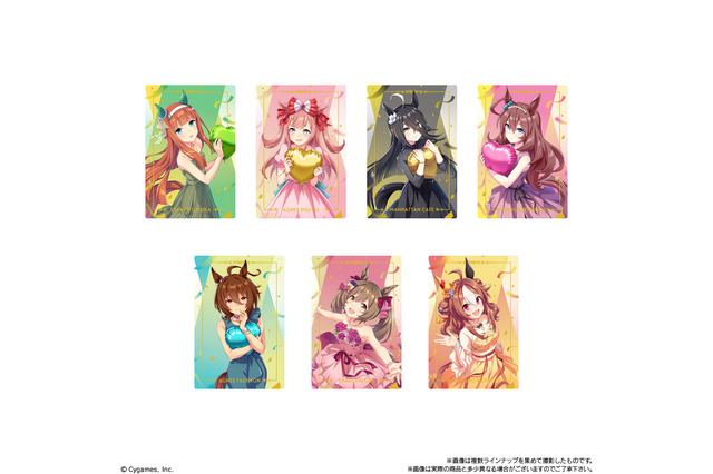 “ドレス衣装”の『ウマ娘』たちが、箔押し仕様の豪華カードに！メタリック仕様で全30種と集めたくなるラインナップ 画像