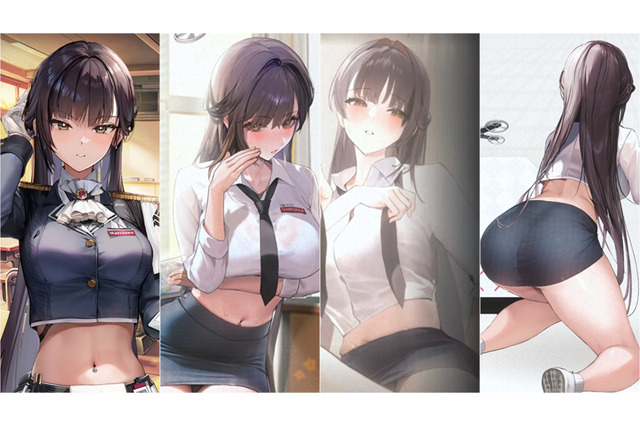 成人女性が“学生服”を強いられる!? 攻める『勝利の女神:NIKKE』、カワイイが飽和するソシャゲ界隈に新たな“癖”を投げ込み話題に 画像