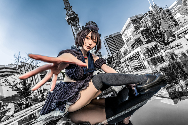 ゴジラの擬人化がセンス良すぎな美女レイヤーを発見!映画の聖地・名古屋テレビ塔でコスプレ撮ってみた【画像9枚】 画像