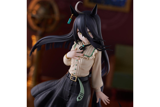 なびくスカートにも注目…!『ウマ娘』より私服の「マンハッタンカフェ」がフィギュア化ー猫耳のベルトなど細かい部分も再現 画像