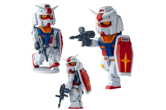 「機動戦士ガンダム」の人気MS、パイロットが新フォーマットフィギュアに！アムロ、シャアは頭パーツを換装してヘルメットの着脱も 画像