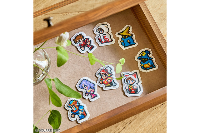 『FF』ピクセルリマスターのキャラクターたちが可愛いワッペンに!スクエニ e-STOREで「ワッペンコレクション」が予約受付中 画像