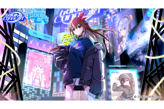 ホロライブの「新アパレルブランド」始動！さくらみこ、星街すいせいら5人をピクセルアートで表現した「第1弾アイテム」が9月12日発売 画像